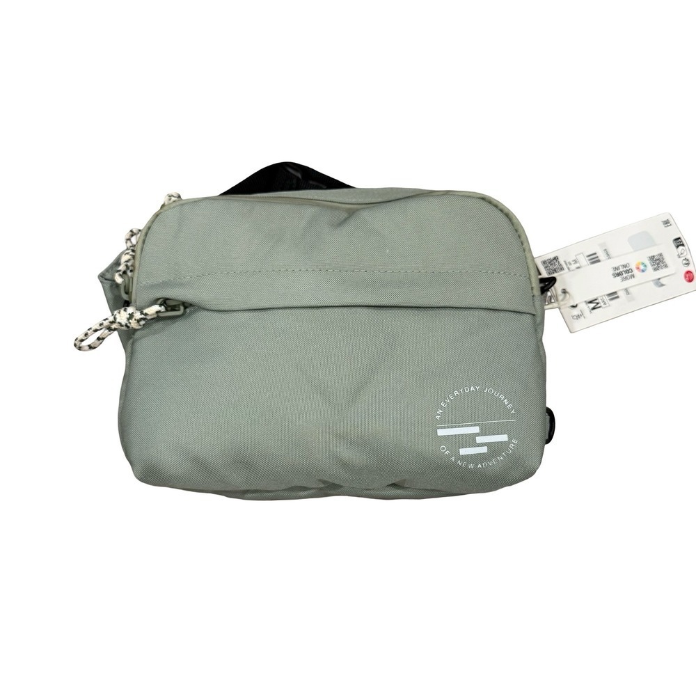 Zara Crossbody Bag Green Utility Belt Bag Women Kids NWT